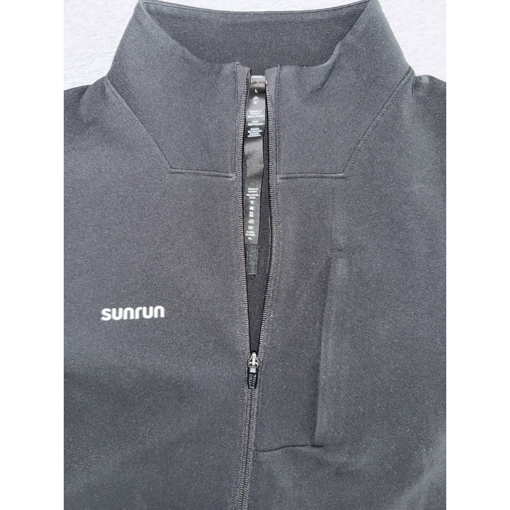 Lululemon Mens Black Sojourn Track Jacket Size Large Softshell Full Zip
